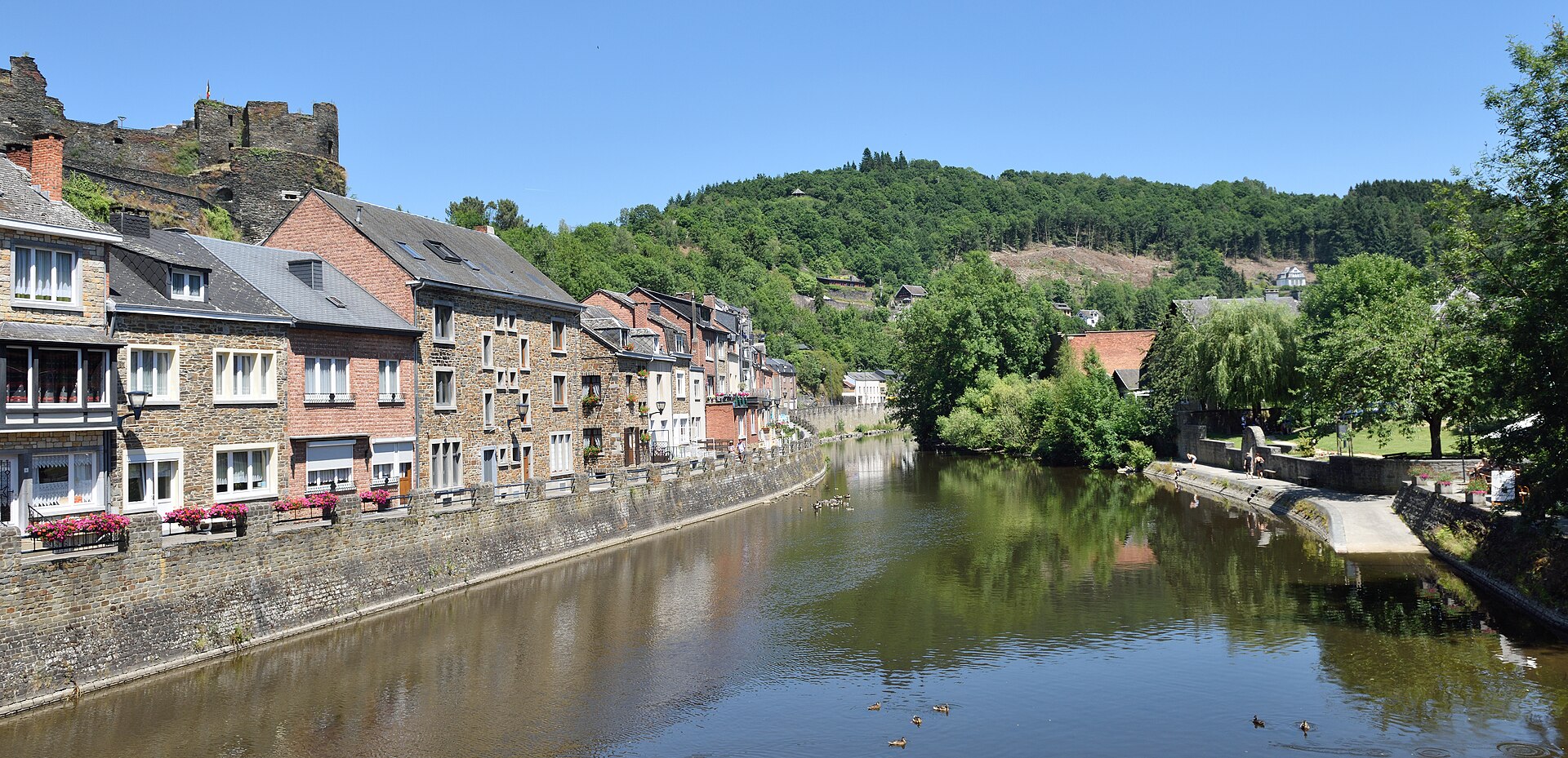 L'Ourthe en amont de La Roche